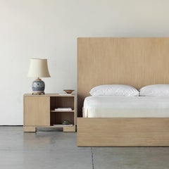 Fen Plank Queen Bed, Minimalist Bamboo Bed