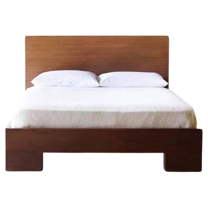 Fen Queen-Bett, minimalistisches Bambusbett im Angebot