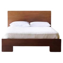 Fen Queen Bed, Minimalist Bamboo Bed