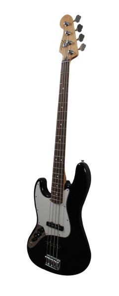 Fender Standard Jazz Bass Left Handed Rosewood Fingerboard Black Guitar