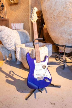 Fender Stratocaster Standard Azul con diapasón de arce