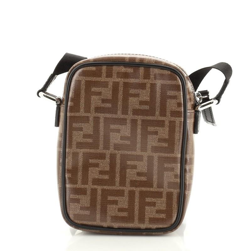 fendi 1974 mini double f canvas crossbody bag