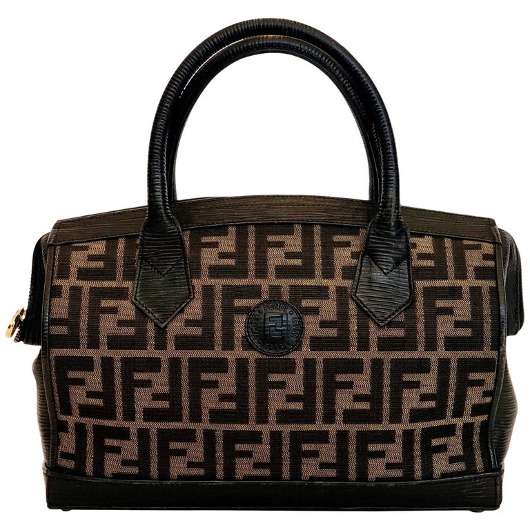 FENDI 1990s checked bag