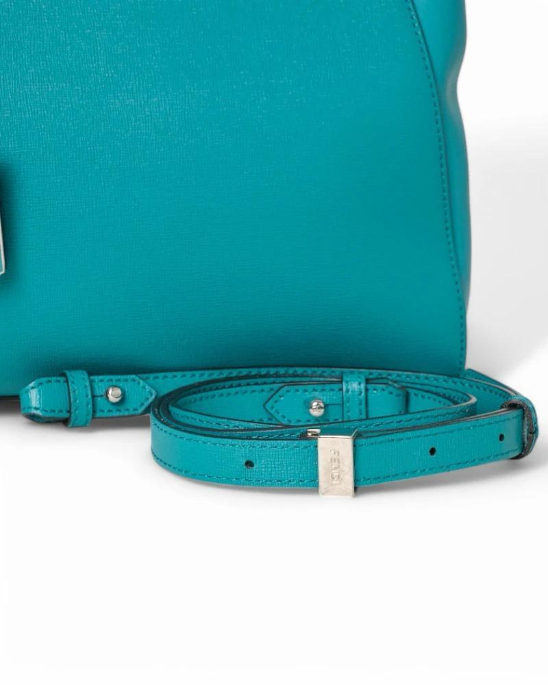 Fendi 2 Jours Small Turquoise For Sale 6