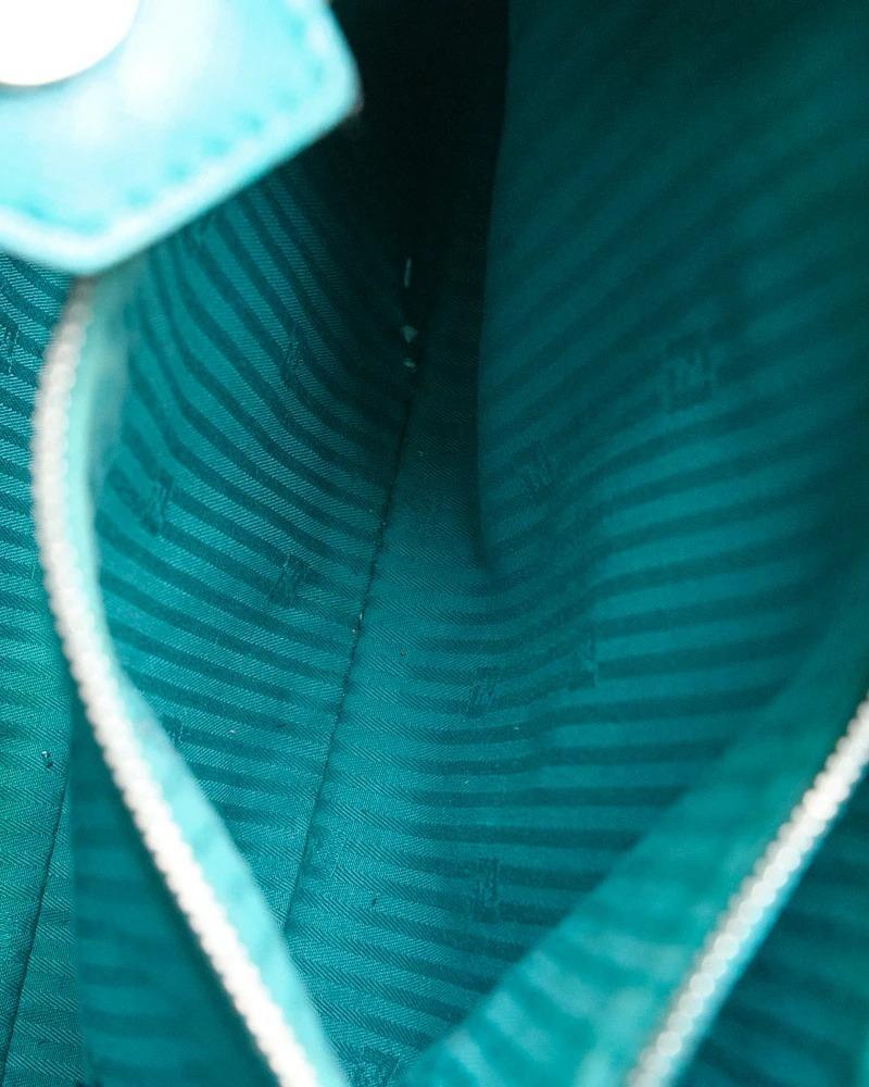 Fendi 2 Jours Small Turquoise For Sale 9