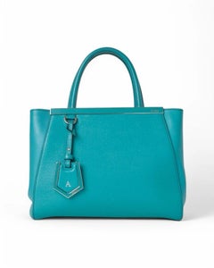 Fendi 2 Jours Small Türkis