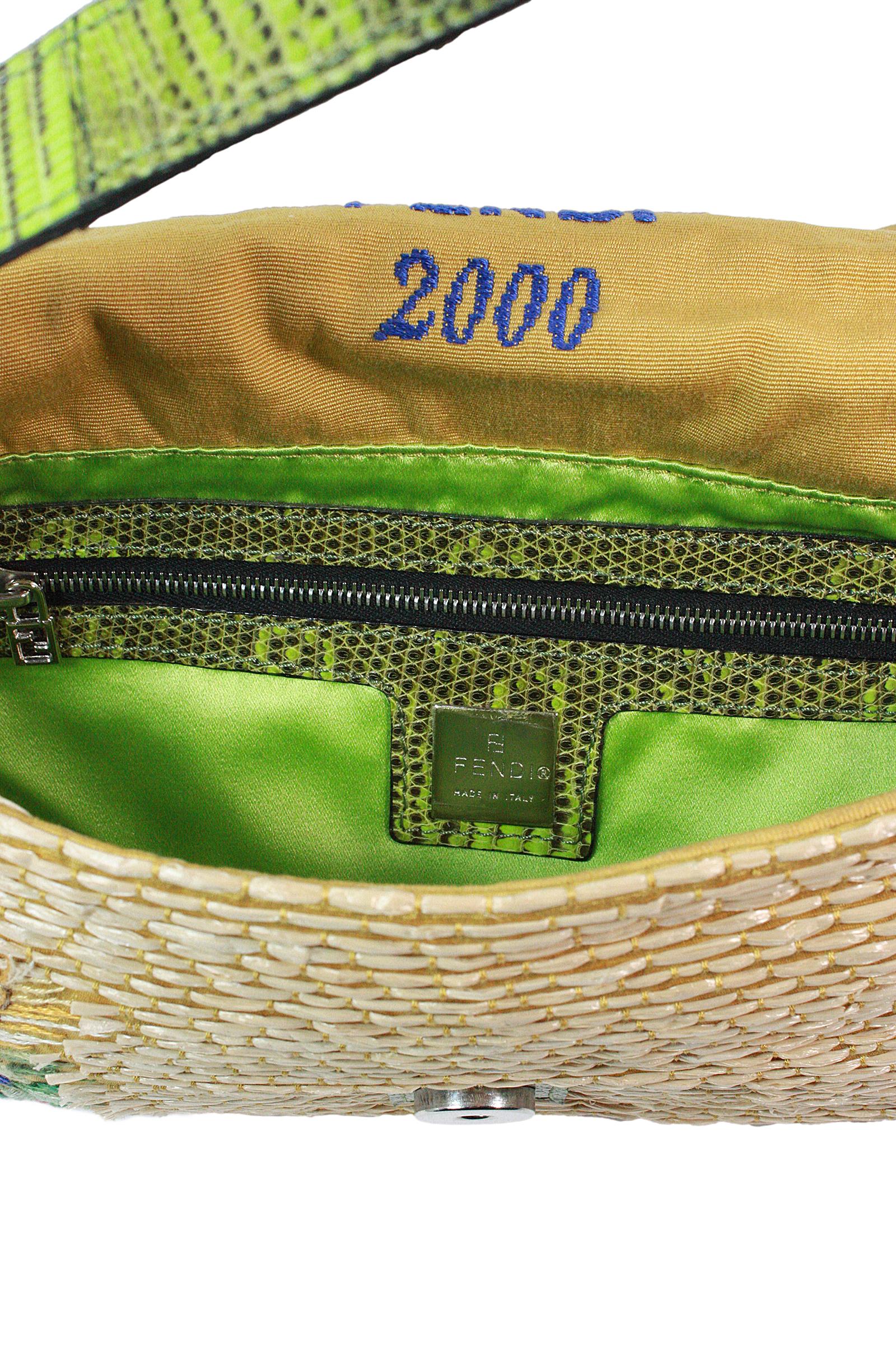 Fendi 2000 Haute Summer Baguette Bag 1