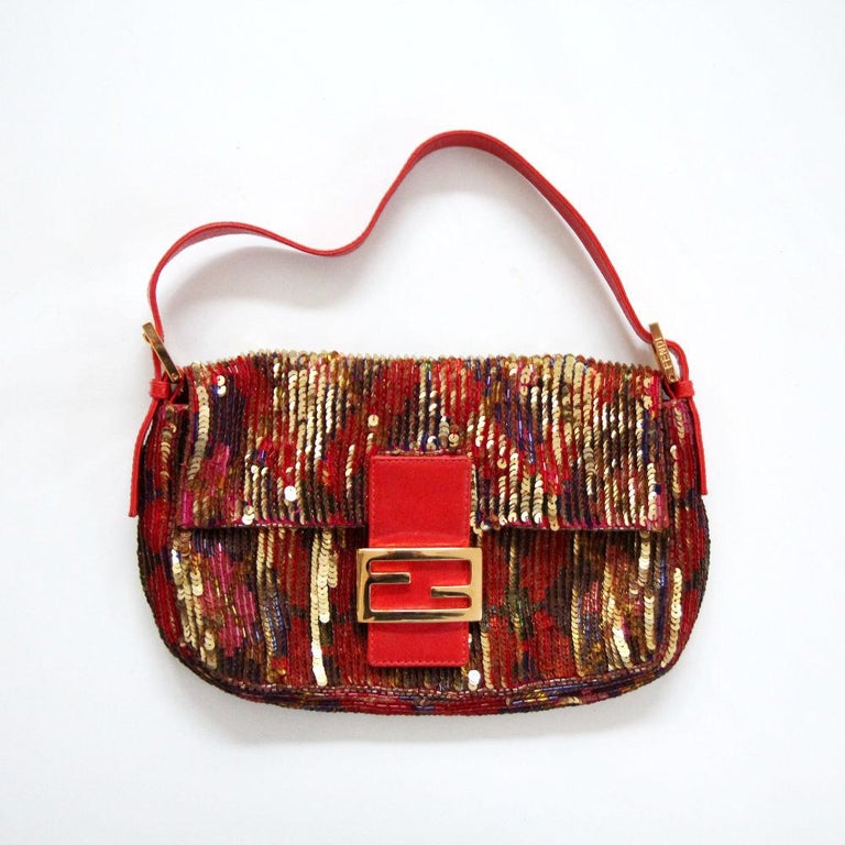 2000s Fendi Baguette Bag Sequins