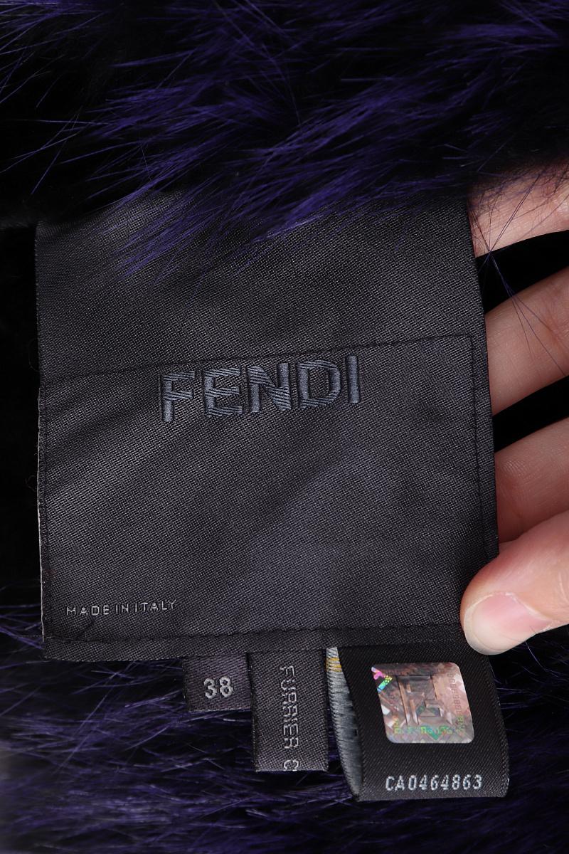 Cappotto in pelliccia di volpe e visone Fendi 2013 in vendita 9