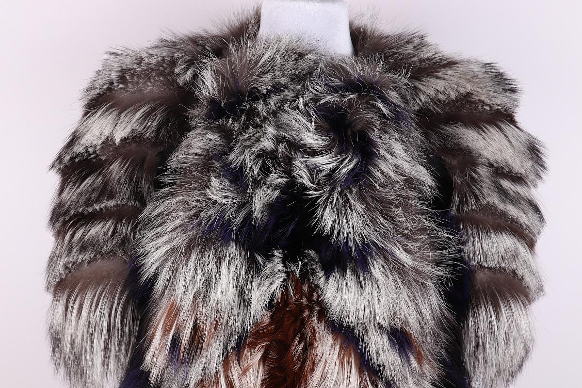 Cappotto in pelliccia di volpe e visone Fendi 2013 In condizioni ottime in vendita a Алматинский Почтамт, KZ