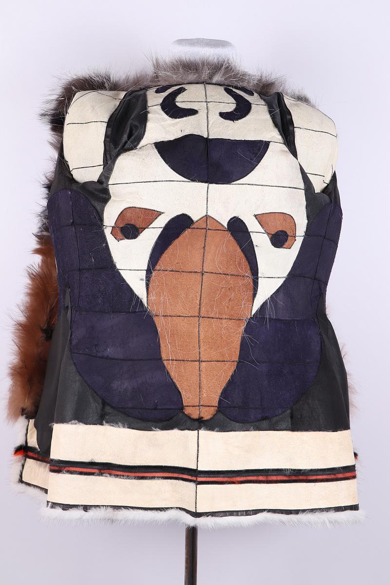 Cappotto in pelliccia di volpe e visone Fendi 2013 in vendita 1