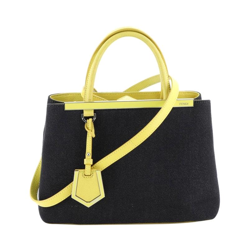 Fendi 2Jours Bag Denim Petite