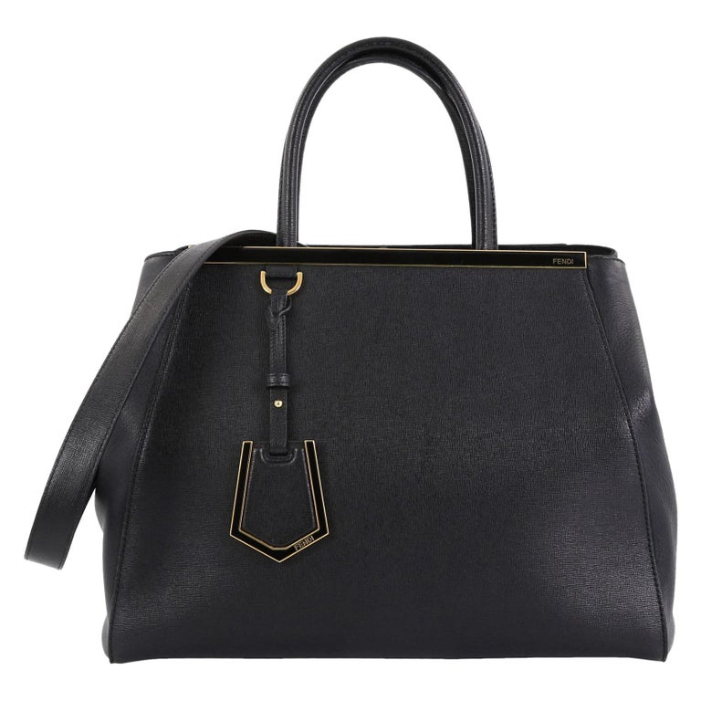 Fendi 2Jours Bag Leather Medium at 1stDibs
