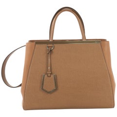  Fendi 2Jours Bag Leather Medium