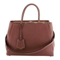 Fendi 2Jours Bag Leather Medium
