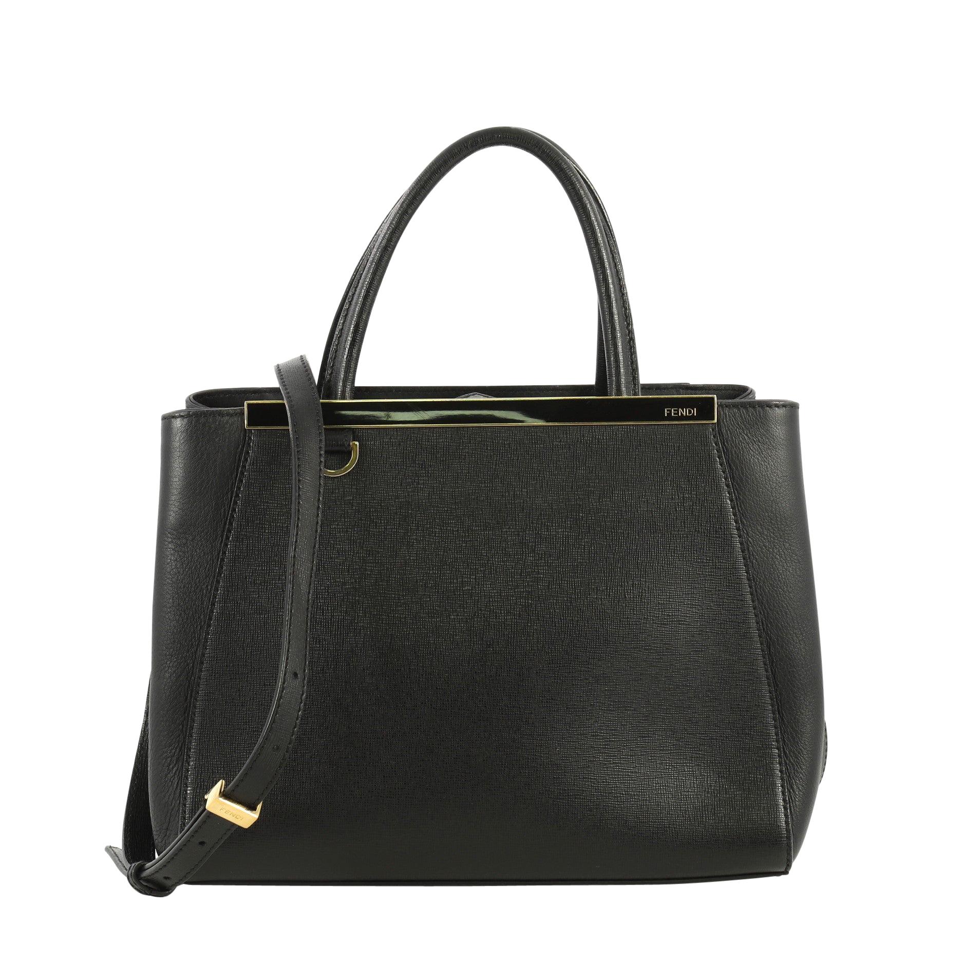 Fendi 2Jours Bag Leather Petite