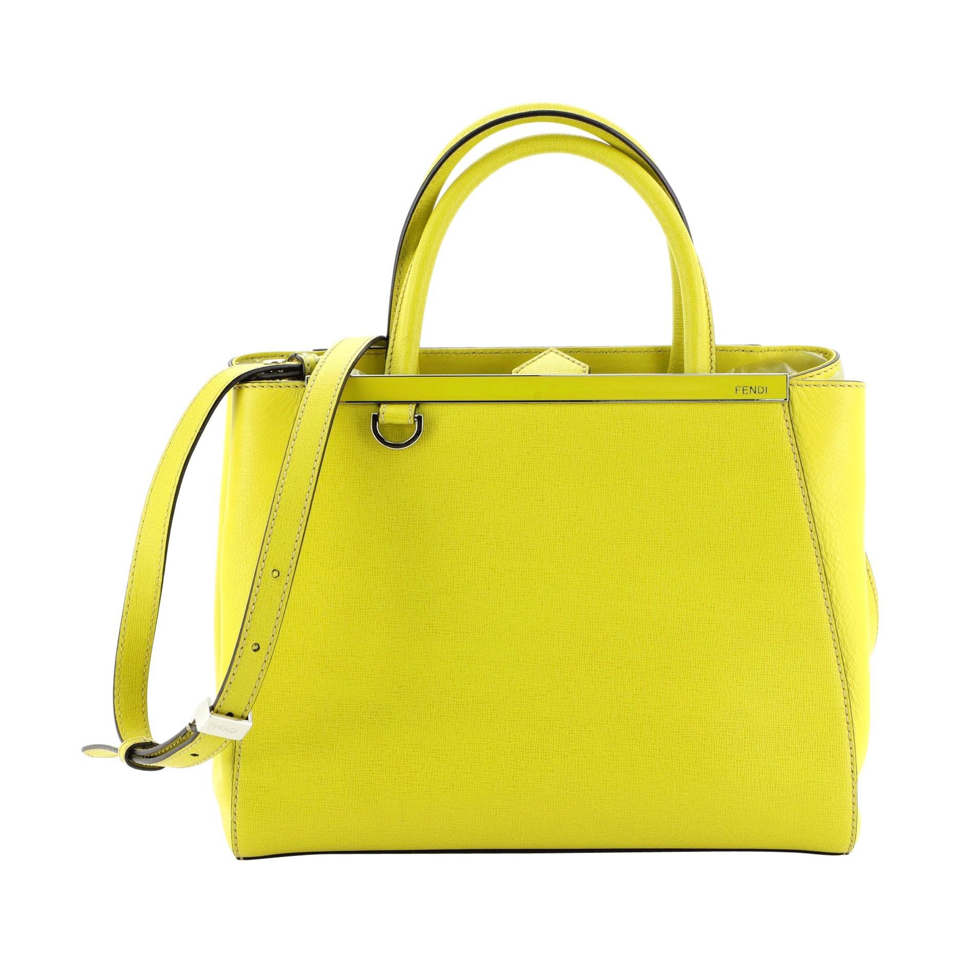 Fendi 2Jours Bag Leather Petite