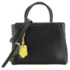 Fendi 2Jours Tasche aus Leder Petite