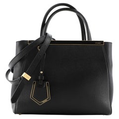 Fendi 2Jours Tasche aus Leder Petite