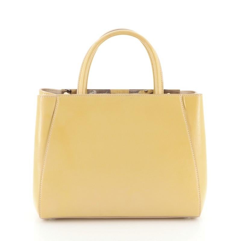 Fendi 2Jours Bag Patent Petite In Good Condition In NY, NY