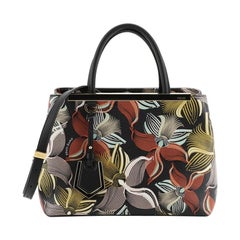 Fendi 2Jours Bag Printed Leather Petite