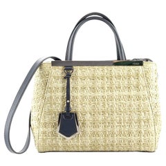 Fendi 2Jours Bag Straw Petite