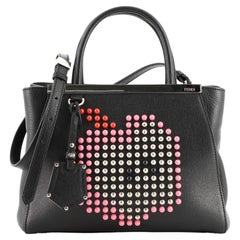 Fendi 2Jours Tasche Nietenleder Petite