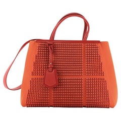 Fendi 2Jours Bag Studded Neoprene Medium