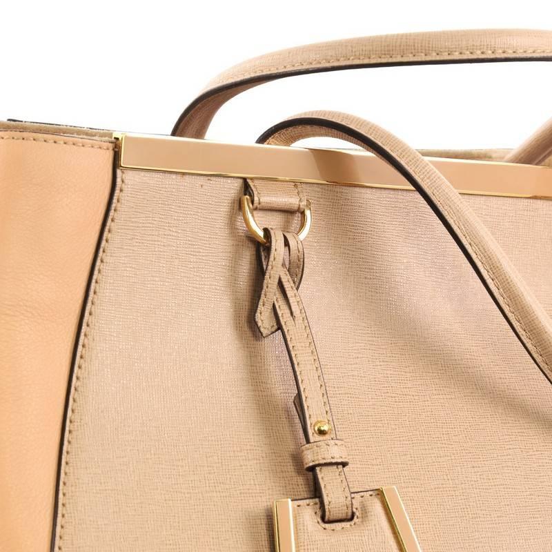 Fendi 2Jours Handbag Leather Large 1