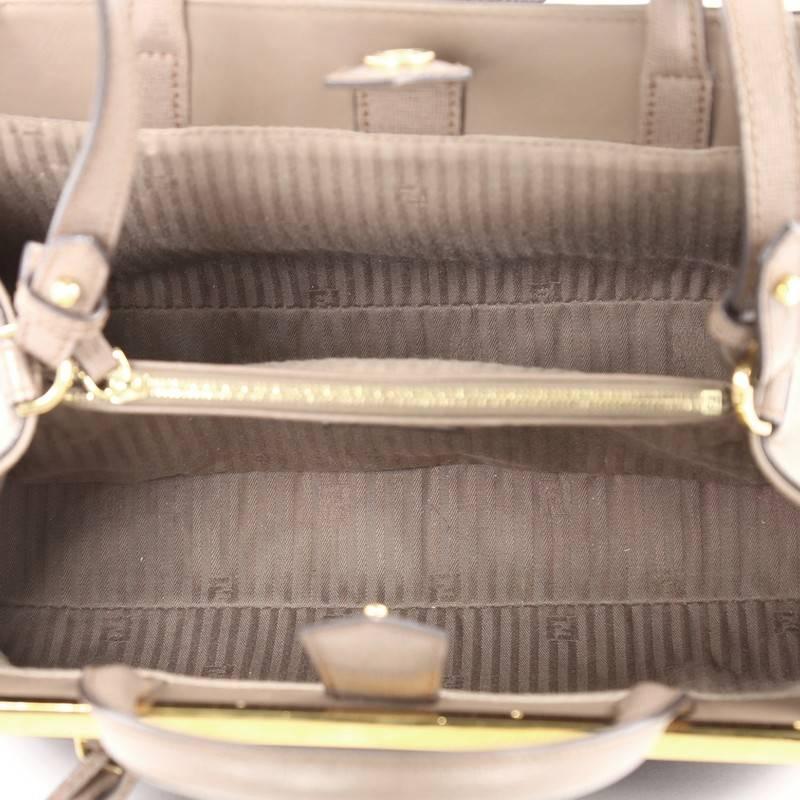 Women's or Men's Fendi 2Jours Handbag Leather Petite