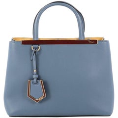 Fendi 2Jours Handbag Leather Petite