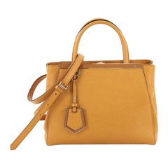 Fendi 2Jours Handbag Leather Petite