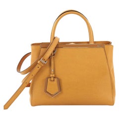 Fendi 2Jours Handbag Leather Petite