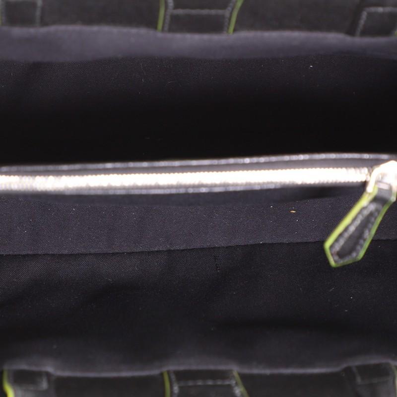Fendi 2Jours Logo Bag Shearling and Leather Petite In Good Condition In NY, NY
