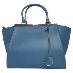 Fendi 3 Jours Medium Cerulean Blue