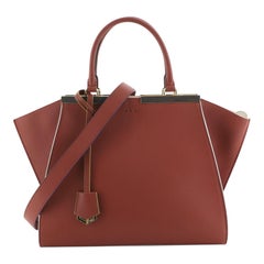Fendi 3Jours Bag Leather with Shearling Petite
