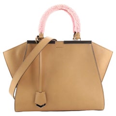 Fendi 3Jours Bag Leather with Shearling Petite