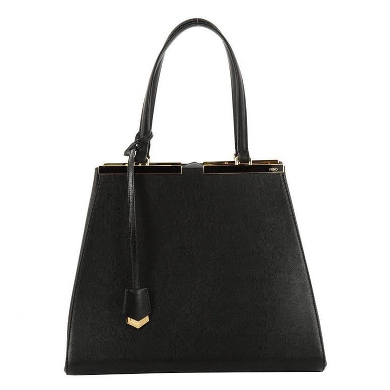 Fendi 3Jours Handbag Leather Large 