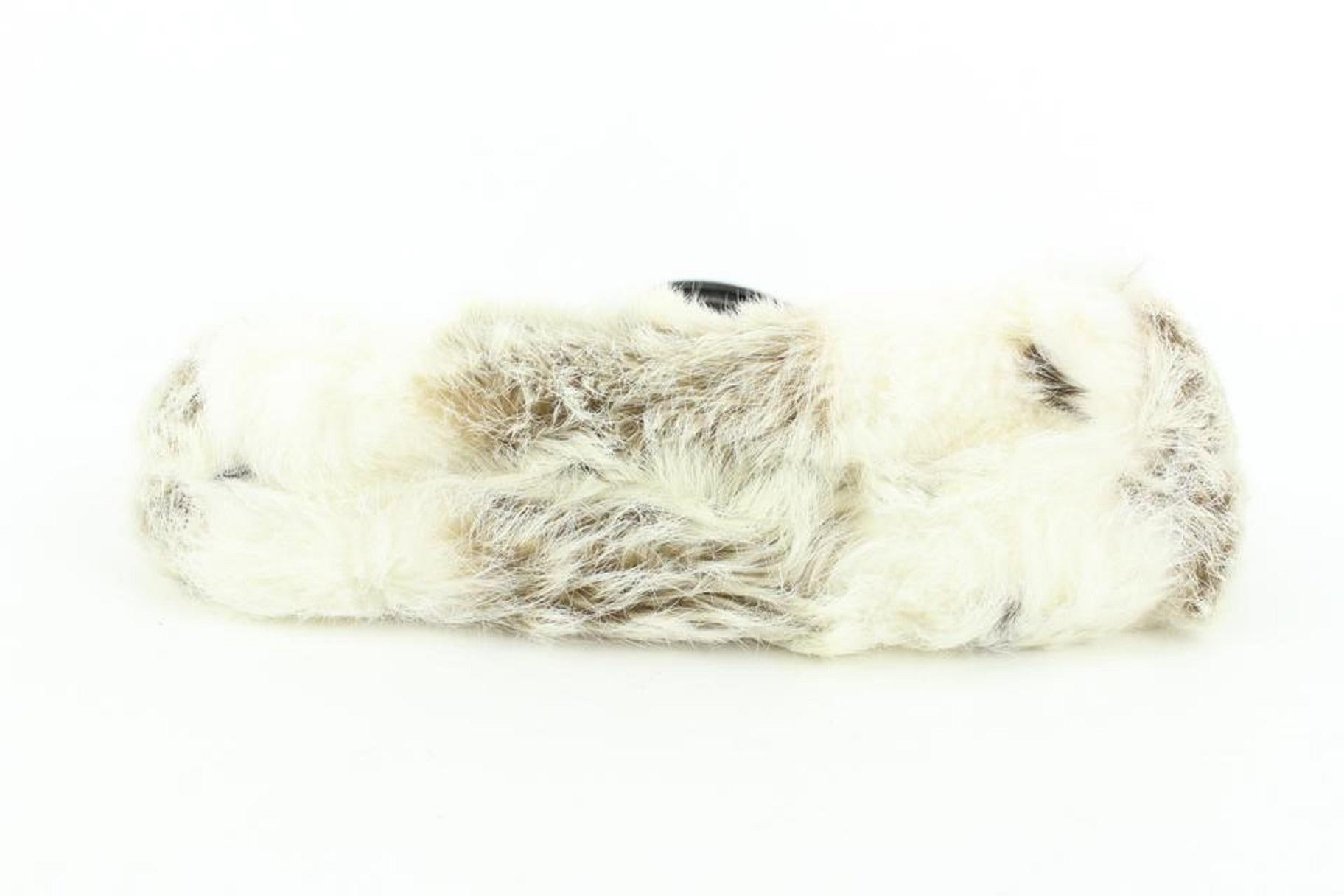 Fendi 8BH056 Fur Roll Shopper Mini Tote Bag 767ff331 4