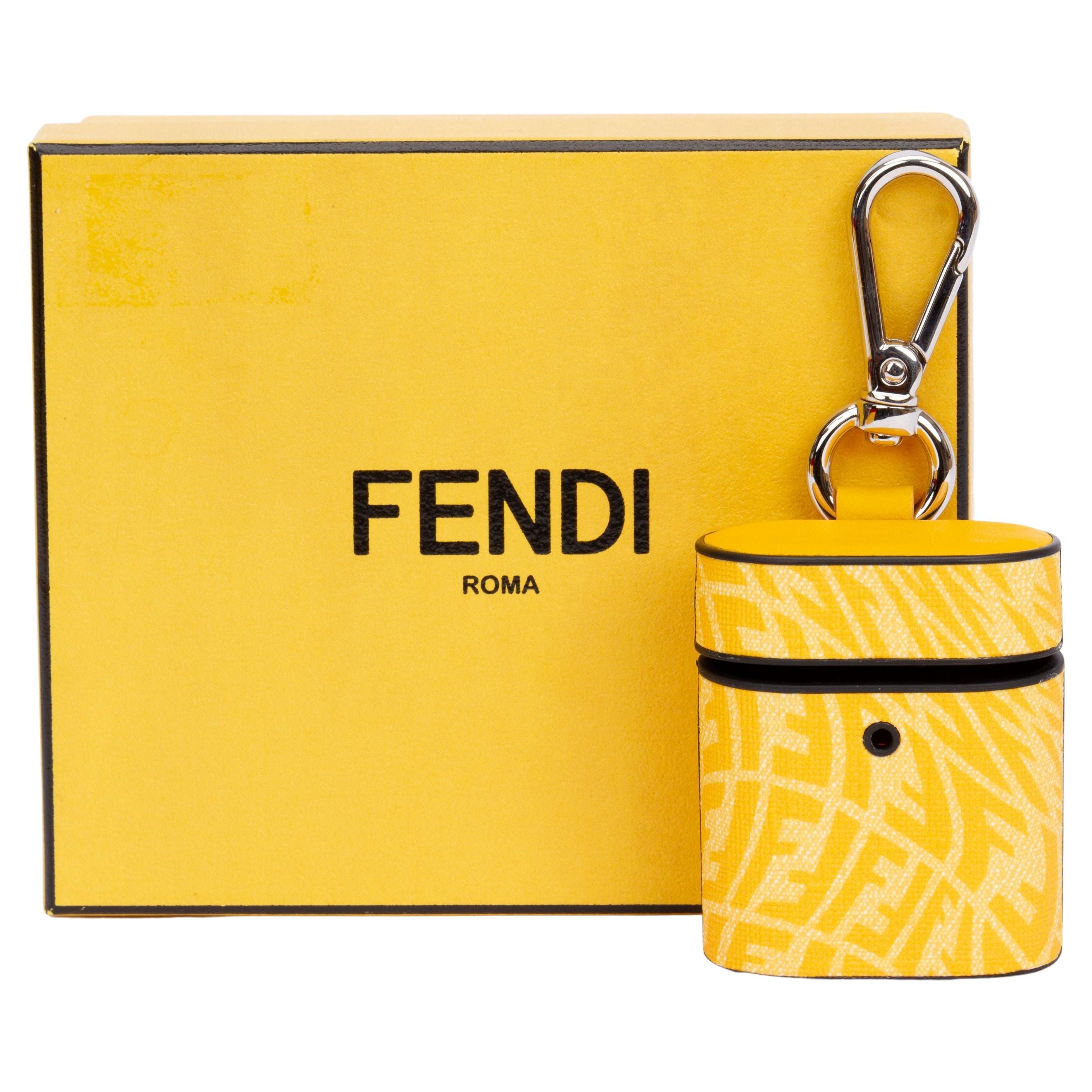 Fendi Air Pods -Charme Vertigo Yellow en vente