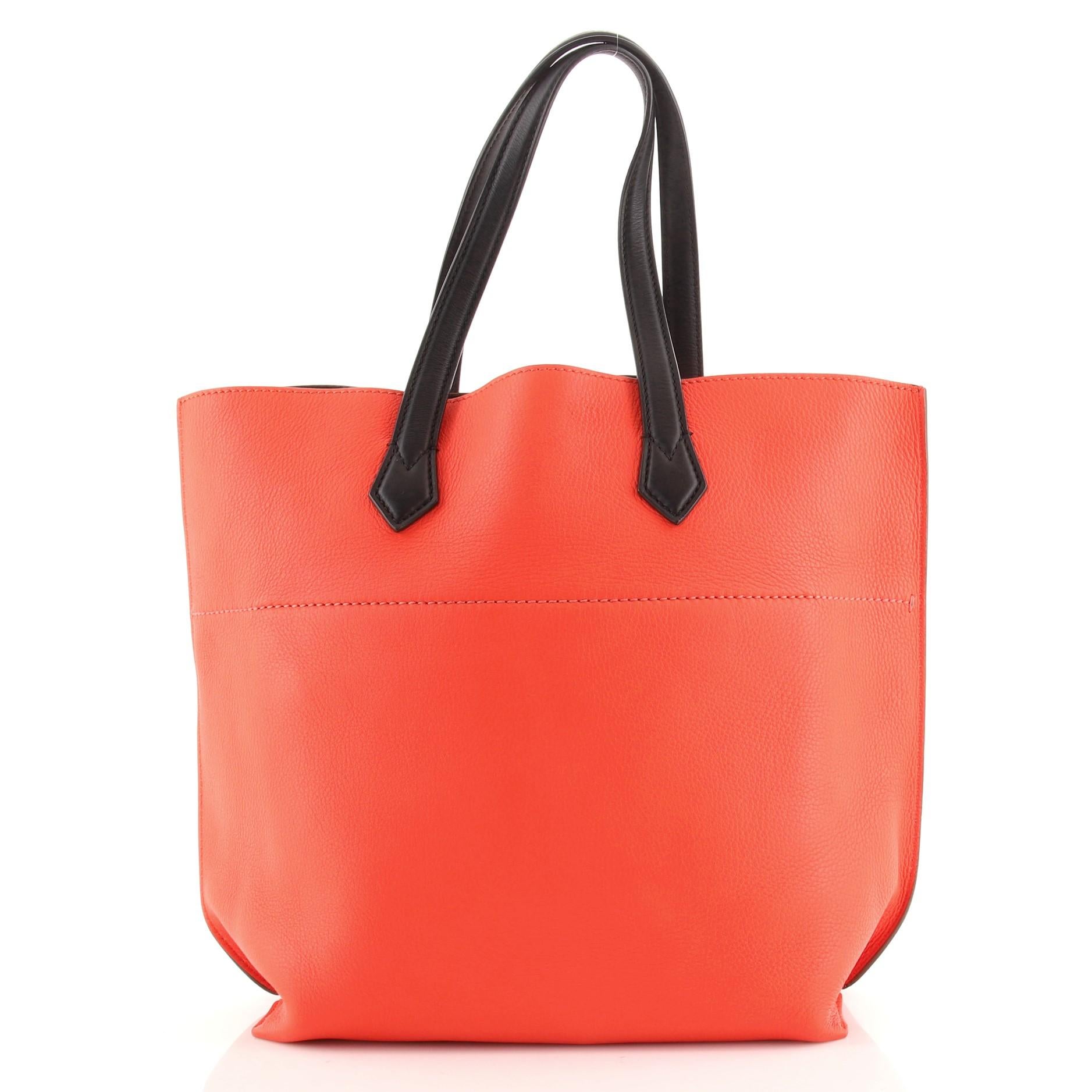 Fendi All In Tote Leder Klein (Rot)