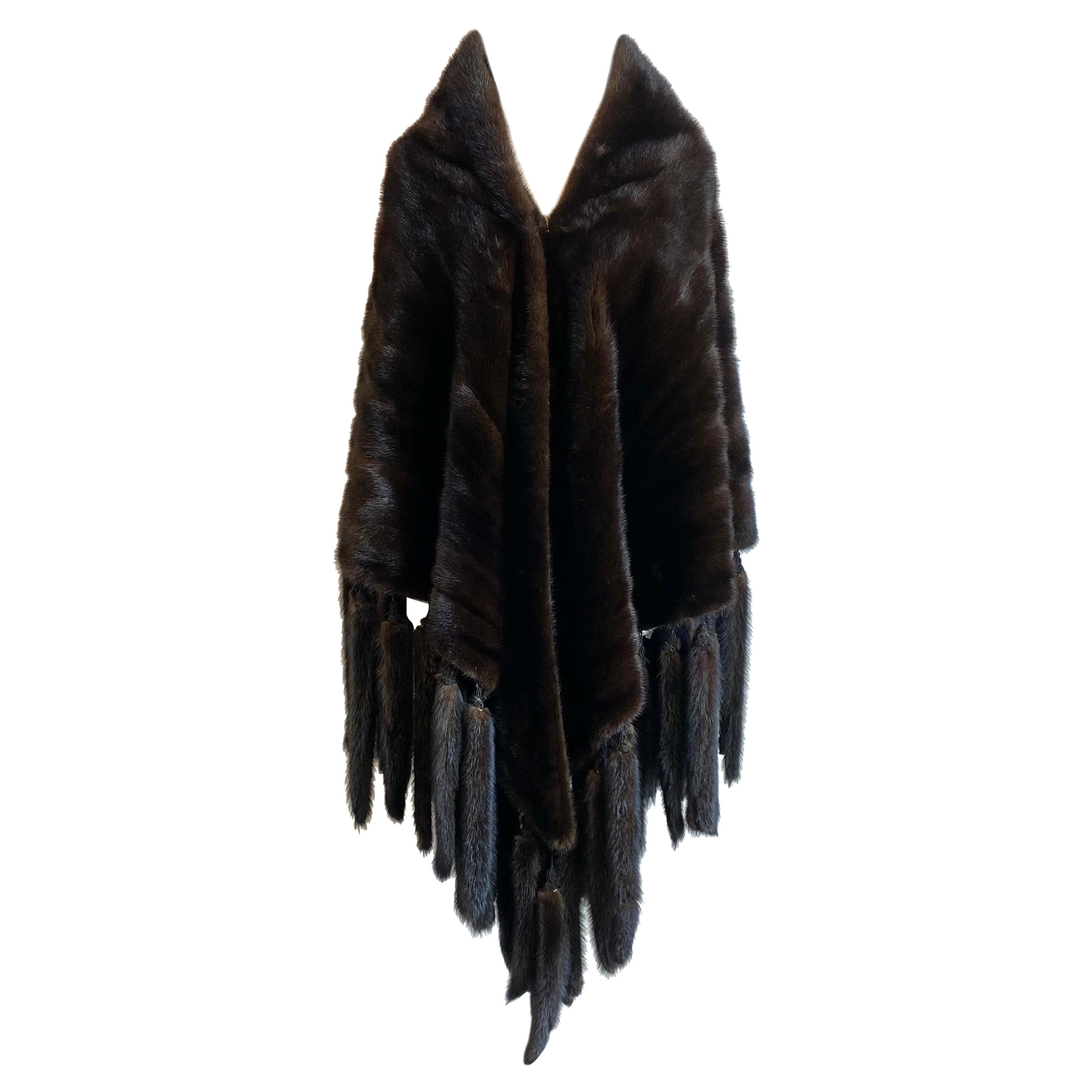 Fendi Alta Moda Nerz Cape im Angebot