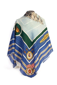 Fendi Amerigo Vespucci Wool Shawl