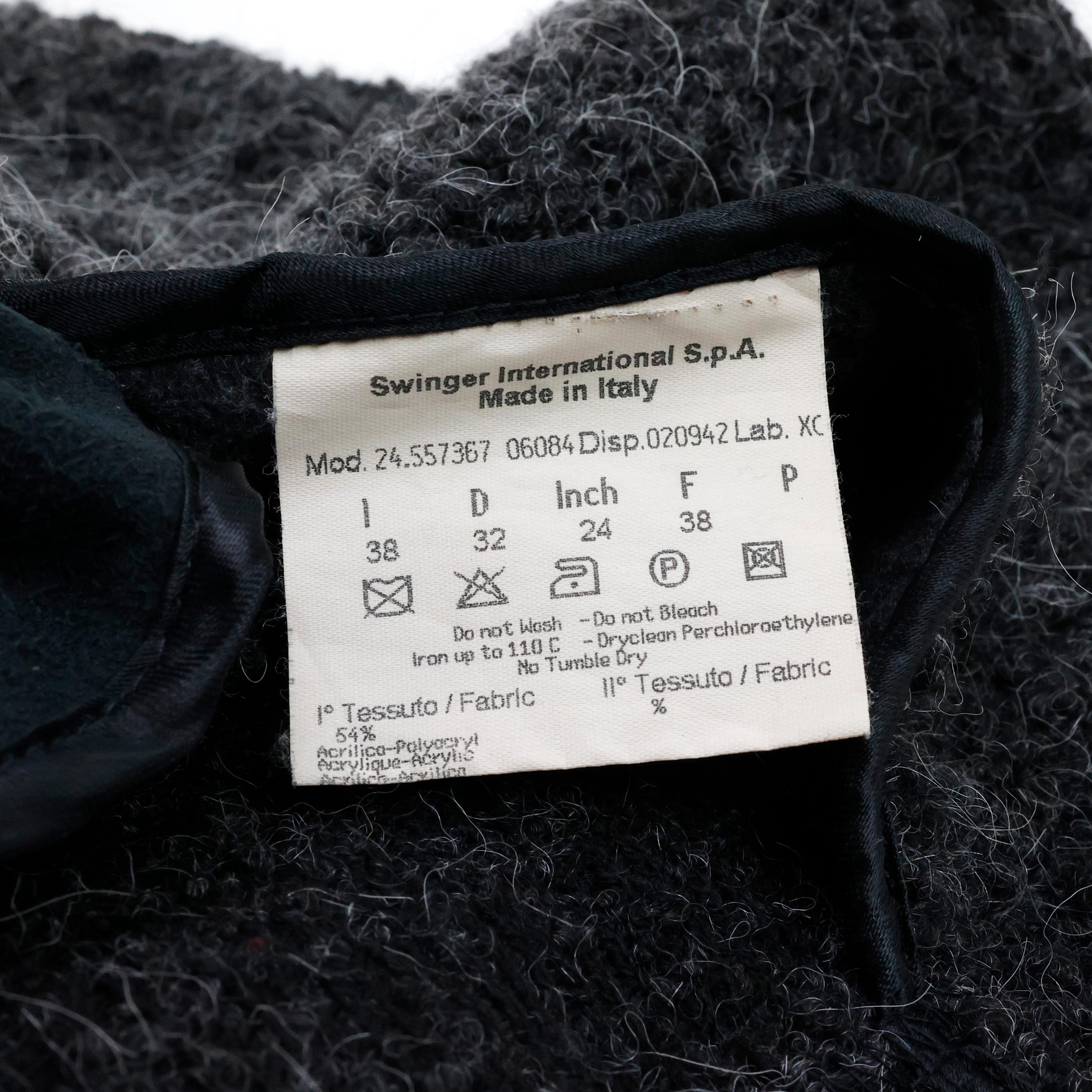 Donna Fendi Trench antracite in vendita