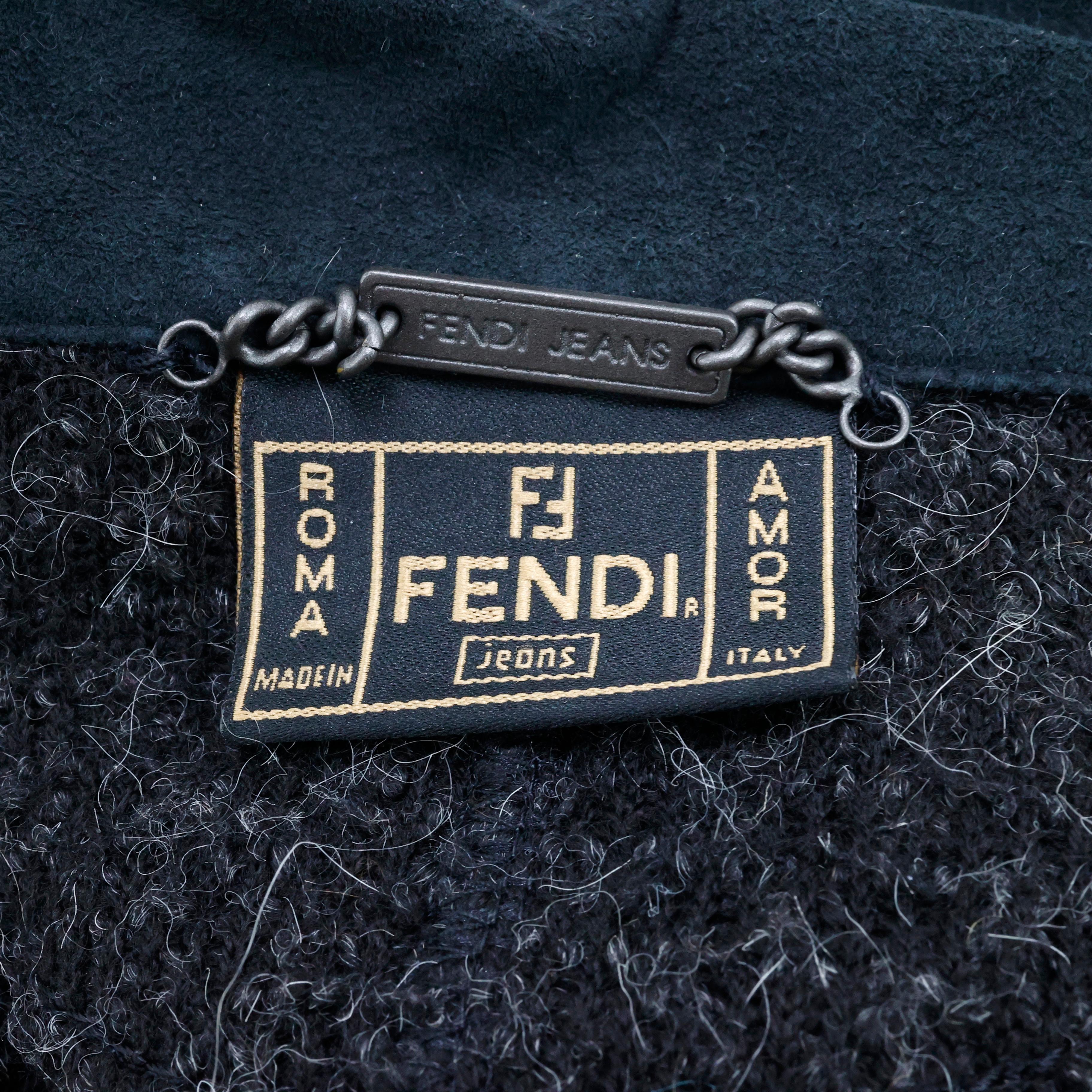 Fendi Trench antracite in vendita 1