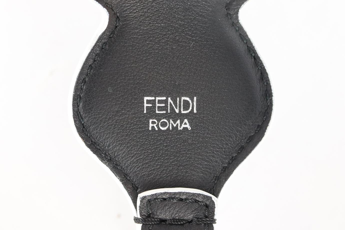 Women's Fendi Appliquéd Leather Bag Strap