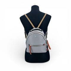 Fendi Baby Bue Lillac Leather By The Way Mini Backpack Shoulder Bag