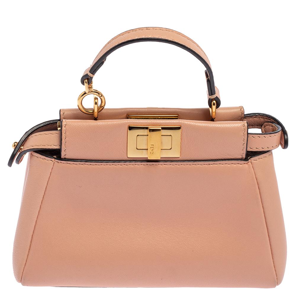 fendi peekaboo micro size
