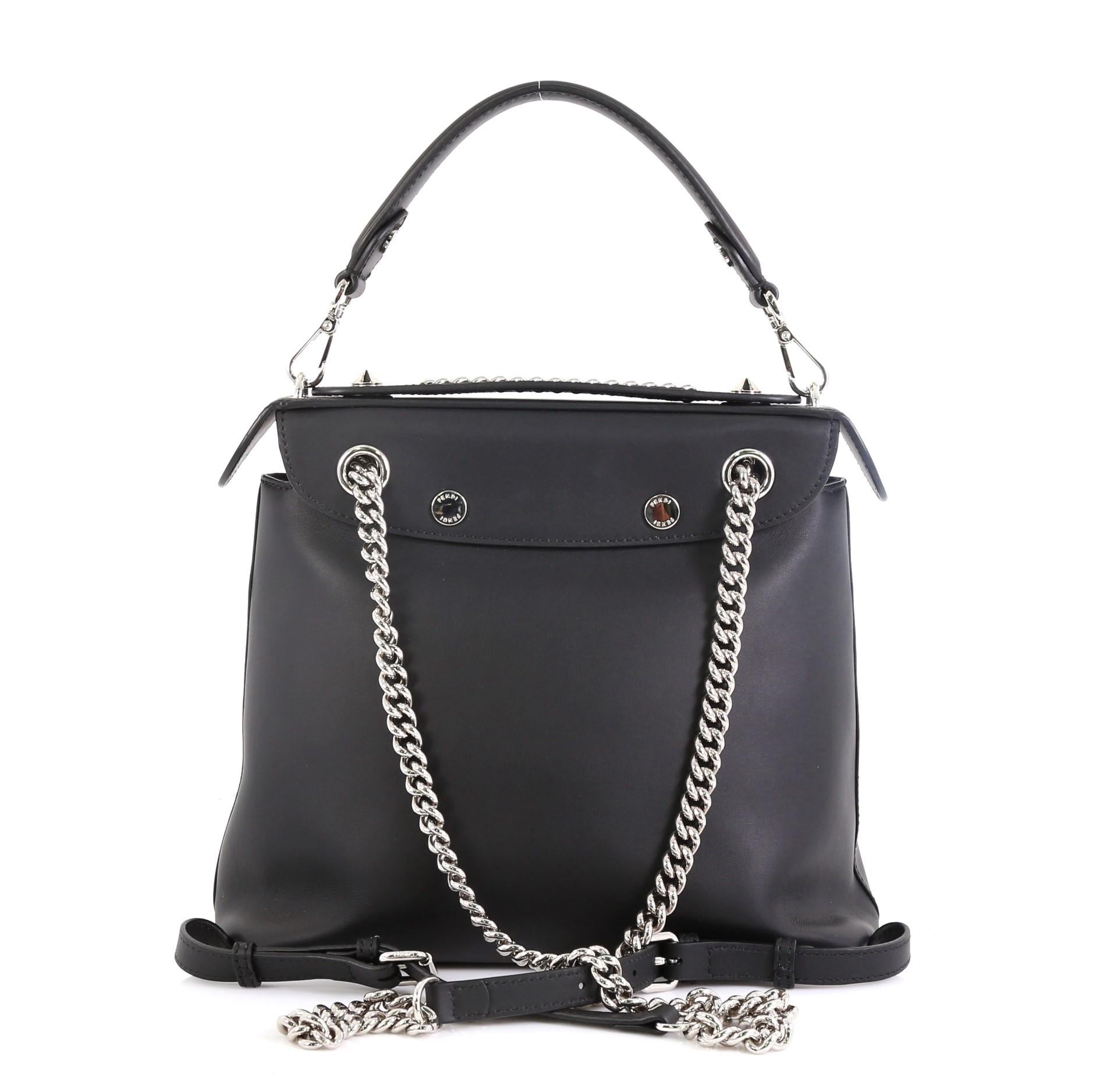 Women's or Men's Fendi Back To School Backpack Leather Small