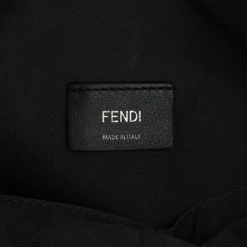 Fendi, Back to School in black leather For Sale 1